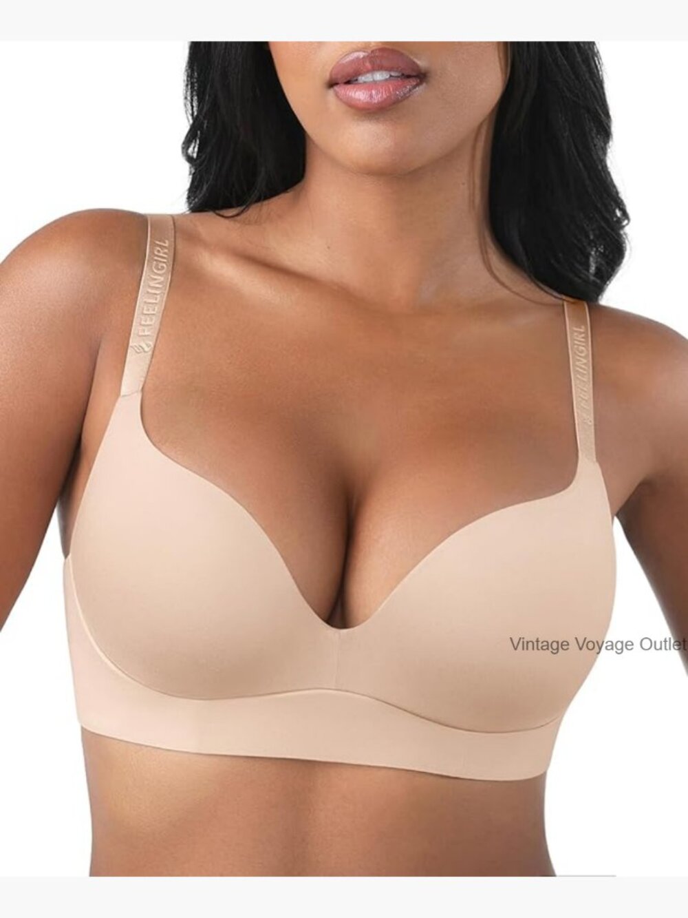 Wireless Push Up Bra Full Support Lift Bralette Seamless Tshirt Bra